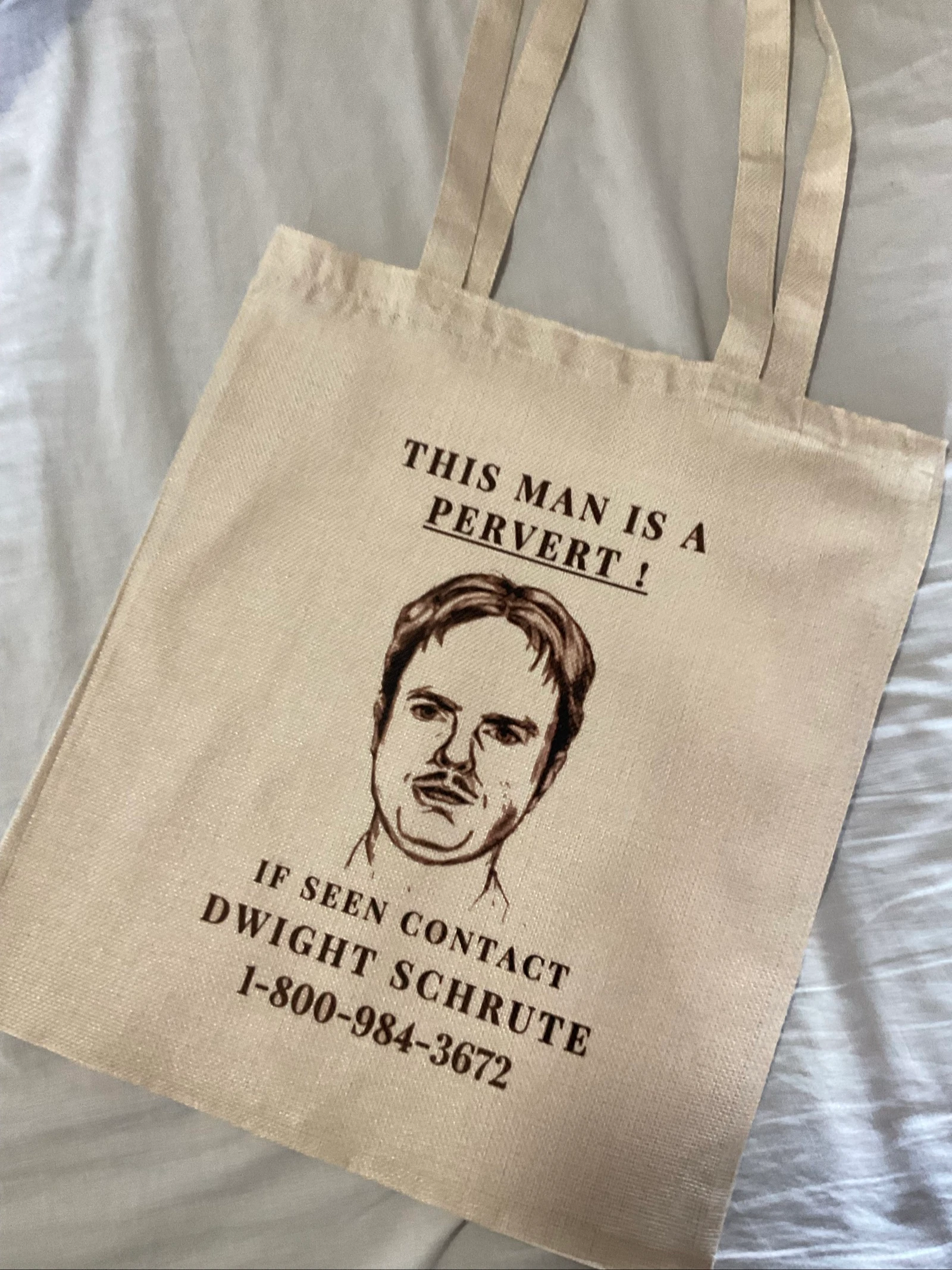 Tote bag Dwight Schrute , The office – photo 12
